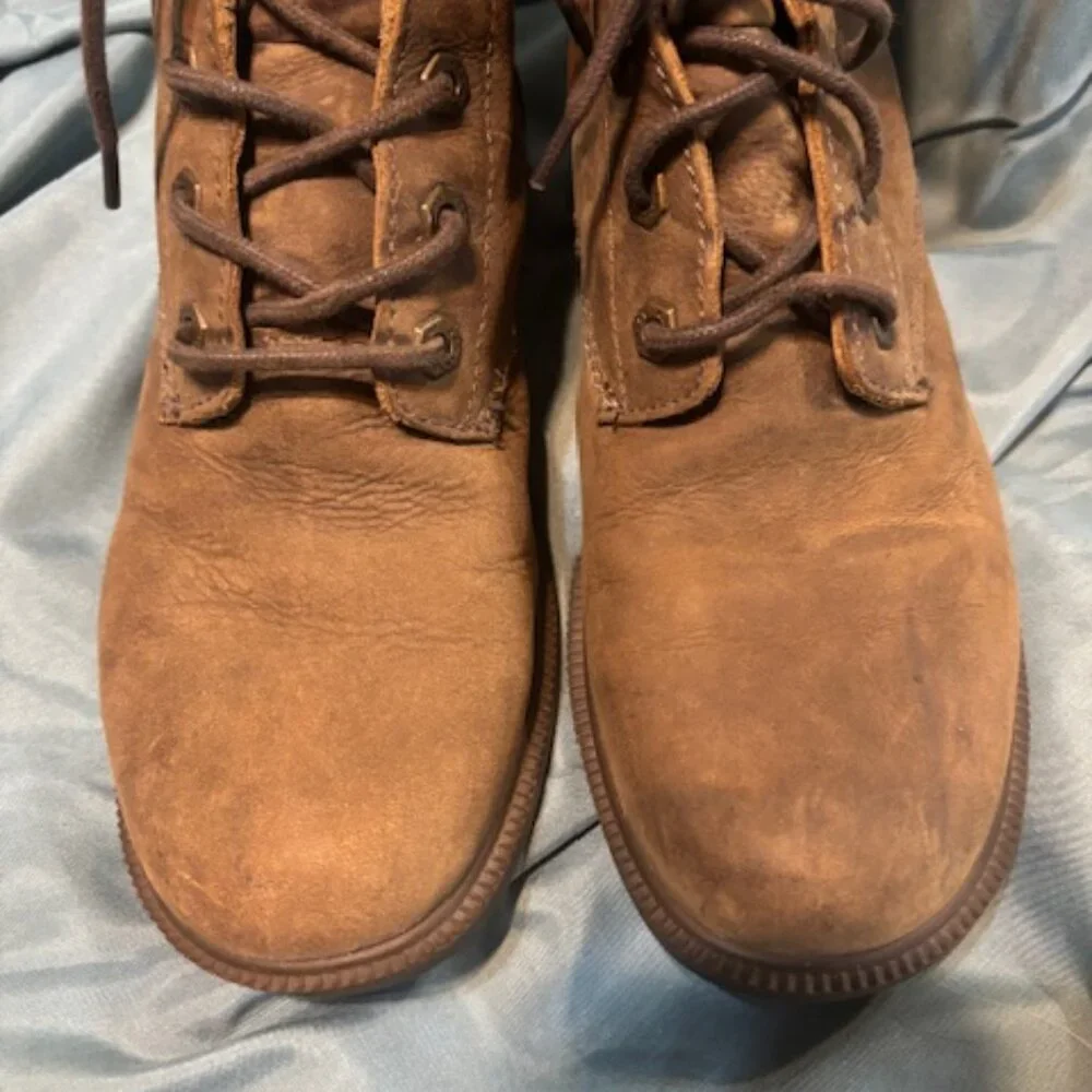 Kodiak Camel Brown Nubuck Waterproof Boots Women's 9 - Picture 5 of 14